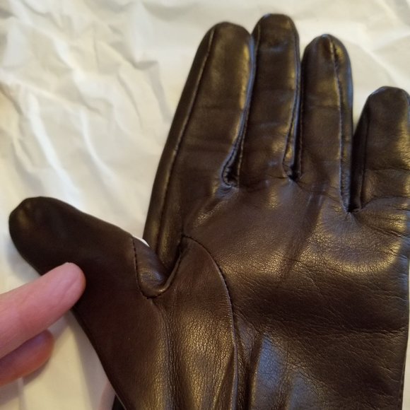 Burberry Pink and Brown Plaid Gloves - Picture 10 of 16